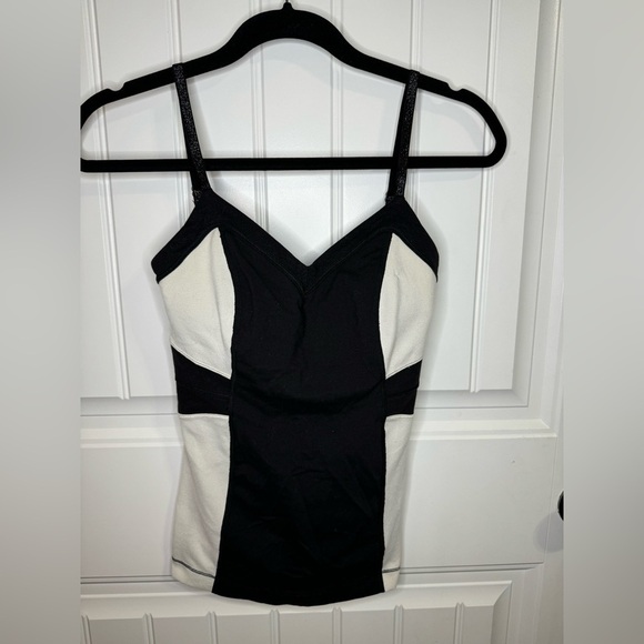 Lululemon Elongate Tank - Polar Cream/Black - Picture 2 of 7